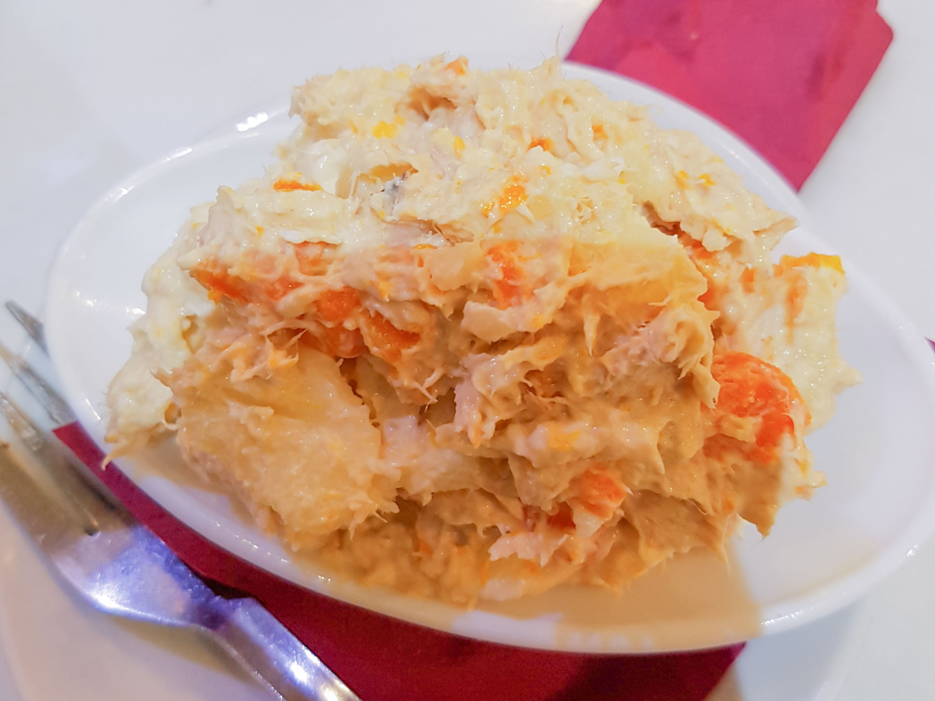 Tapas essen in Spanien: Russischer Salat