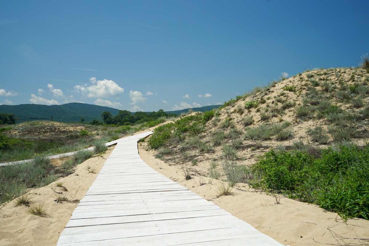 Sanddünen Bulgarien, Schwarzes Meer Sandstrand 