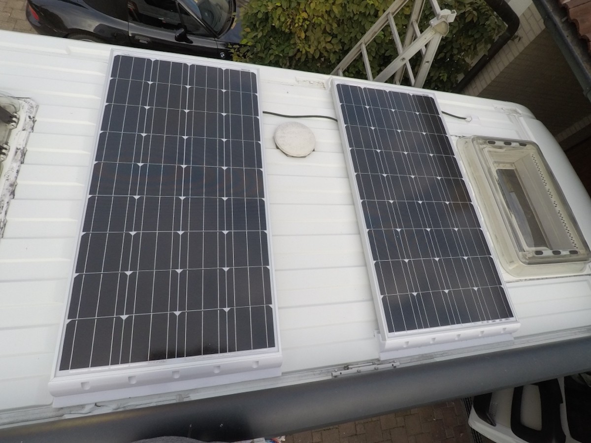 Solar auf dem Dach 