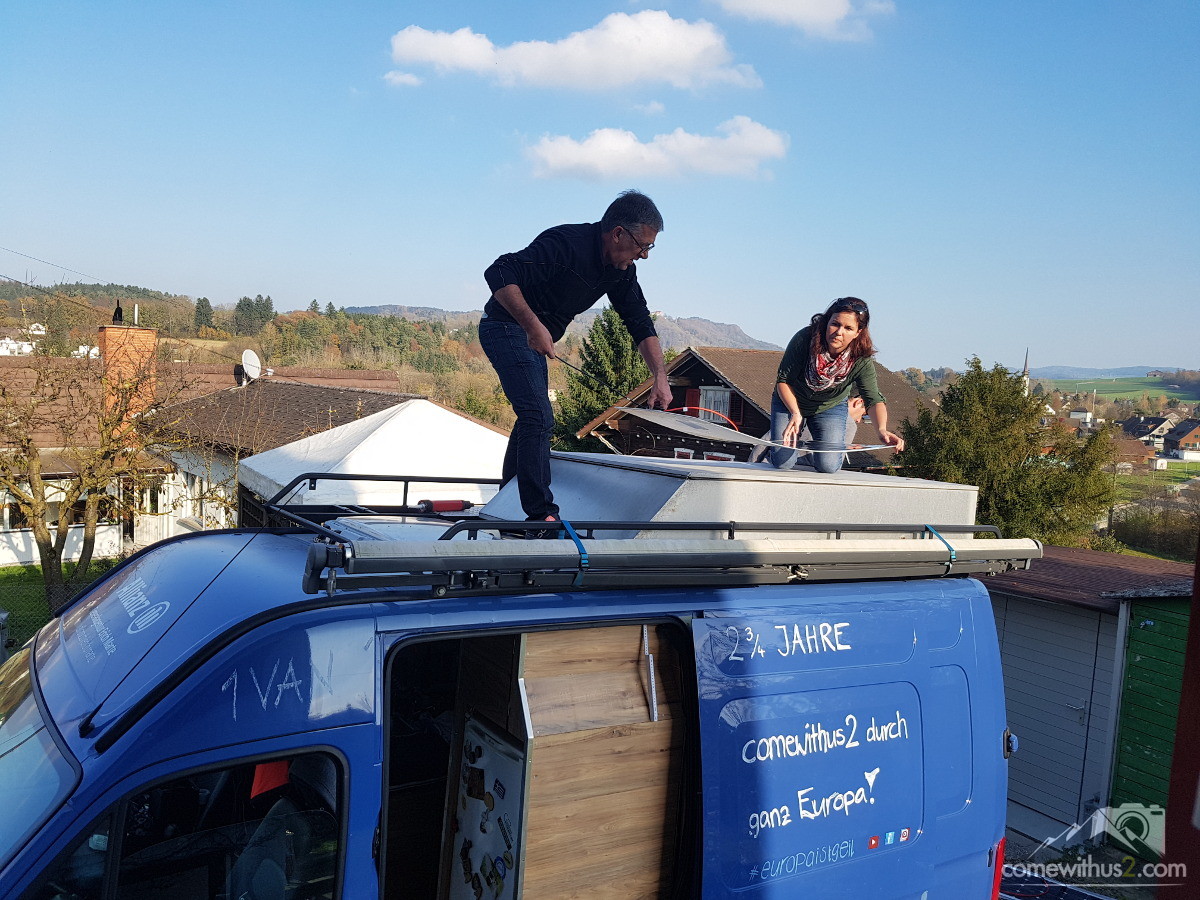 Autosolar - Solaranlage für Camper selber montieren