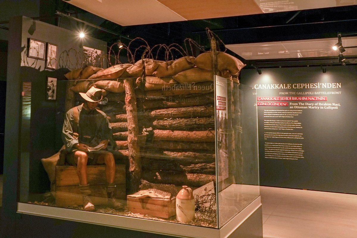 Canakkale Kriegsmuseum auf Gallipoli: Ausstellung