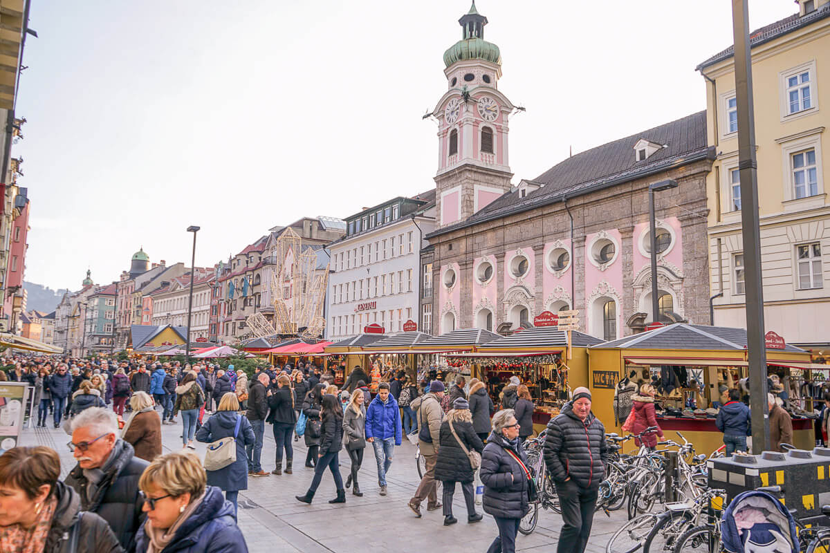 Weihnachtsmarkt Innsbruck Öffnungszeiten und Datum 2018